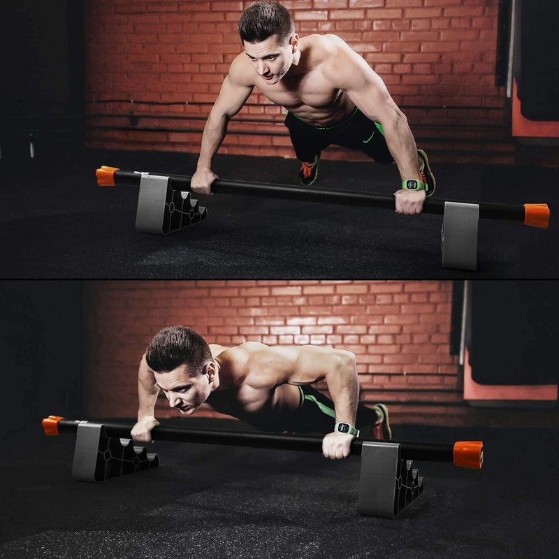 Yes4All Total Body Workout Weighted Bar Racks, Weighted Workout Bar, Resistance Band Bar, Body Bar For Exercise, Therapy, Aerobics, and Yoga, Strength Training - Image 5